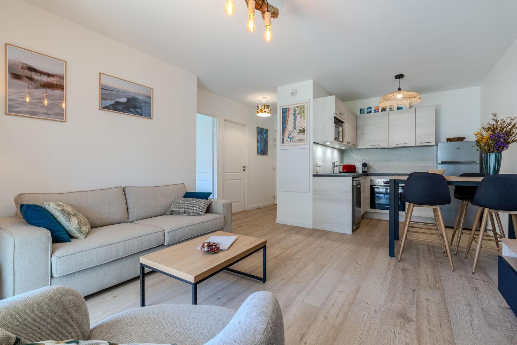 Atlantic Selection - Le Duna - Ambiance Zen Avec Terrasse & Parking Capbreton Exterior foto